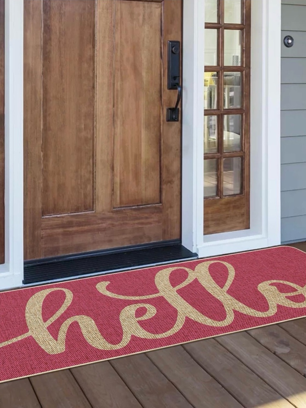 BRAND NEW! : Floor Mat for Indoor Outdoor 17x47 Inch
